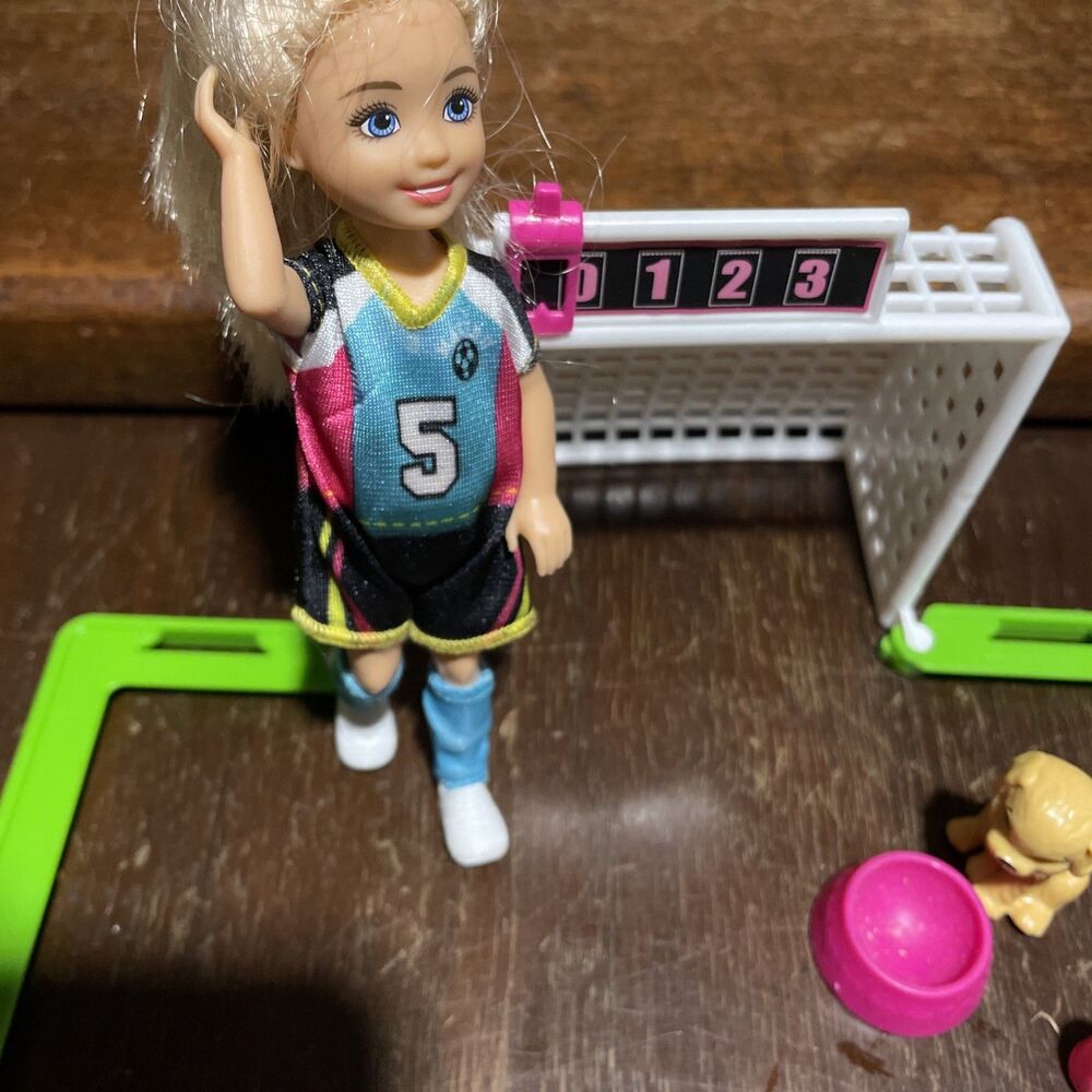 MATTEL Barbie Chelsea soccer player With Some Accessories